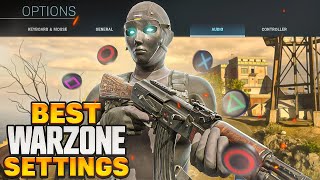 the BEST WARZONE CONTROLLER SETTINGS 🎮 SENSITIVITY DEADZONE ADS [upl. by Nehtanhoj]