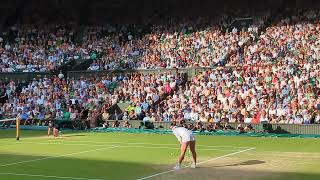 Wimbledon 24 🇨🇿 Barbora Krejčíková Misses Her Fourth Set Point [upl. by Alexina]