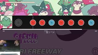 ONIGIRI FREEWAY  398  1  9947  OsuTaiko [upl. by Paten223]