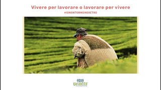 VIVERE PER LAVORARE O LAVORARE PER VIVERE  IONONTORNOINDIETRO [upl. by Dorison596]