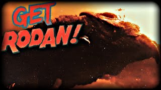 Rodan KOTM scene with GET RODAN Soundtrack [upl. by Ialocin]