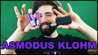 ASMODUS KLOHM 26650 BOX MOD REVIEW  Vaporleaf [upl. by Aretse318]