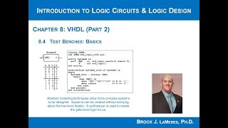 84a  Test Benches  Basics [upl. by Aihppa558]