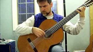 Prelude to Cello Suite 1 J S Bach contrabass classical guitar [upl. by Martie939]