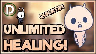 QUICKTIP  Heal as much as you want while fighting Failed Champion  Hollow Knight [upl. by Gwenn]