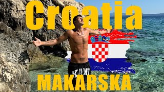 NAŠA DOVOLENKA NA MAKARSKEJ HR  VLOG Z CHORVÁTSKA [upl. by Haleehs]