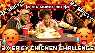 David And Tamela Mann KIDS  David JR TIA and Porcia SPICY CHICKEN CHALLENGE MUST SEE [upl. by Hamford]