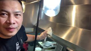 HOW TO CLEAN RESTAURANT KITCHEN  Commercial Kitchen Deep Cleaning [upl. by Eelra32]