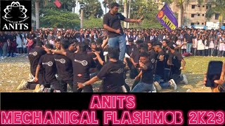 Mechanical FlashMob 2023  ANITS  Ignition 2k23  Vizag  flashmob mechanical [upl. by Munafo]