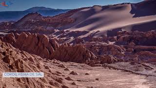 VALLE DE LA LUNA  CORDILHEIRA DE SAL [upl. by Lohse441]