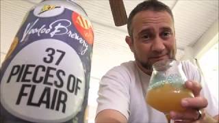 37 Pieces Of Flair Voodoo Brewery IPA Beer Review Meadville PA [upl. by Jordain122]