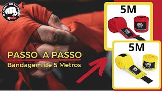 Passo a Passo Aprenda a Colocar Sua Bandagem de 5 Metros de Forma Perfeita [upl. by Ambrogio]