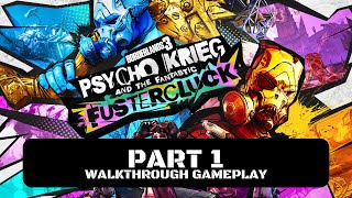 Borderlands 3 Psycho Krieg and the Fantastic Fustercluck Part 1  Enter the Psychoscape [upl. by Cori]