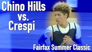 Chino Hills vs Crespi at The Fairfax Summer Classic [upl. by Inalaeham]