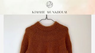 PetiteKnit Novice Sweater Aflukning [upl. by Odnumyer]