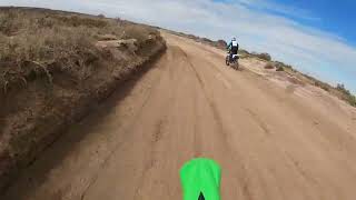 Port Gawler Intermediate Track on KX250F [upl. by Indira232]