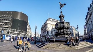 Walking in London From Covent Garden to Piccadilly Circus to Oxford Circus [upl. by Ttihw]