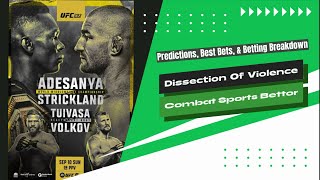 UFC 293 Adesanya vs Strickland PredictionBreakdown amp Best Bets [upl. by Celisse]