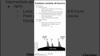 Common variants of insulins [upl. by Akirdnwahs506]