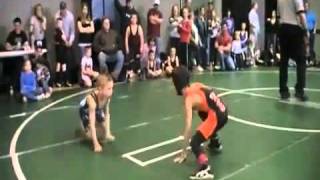 Stevo Poulin  Amazing 8 Year Old Wrestler [upl. by Siderf]