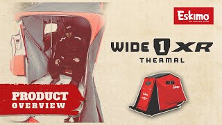 Eskimo WideOne XR Thermal Shelter Overview [upl. by Lleda75]