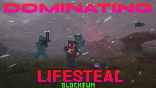 Dominating BlockFun Lifesteal Realm [upl. by Yemrots]