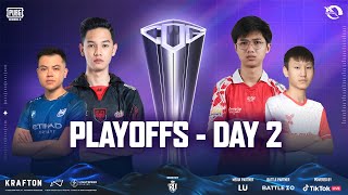 ENG PUBG MOBILE RUTHLESS PRO SERIES COG S2 PLAYOFFS  DAY 2 FT BTR I8 PJEV AE STE 4MV NGX [upl. by Ydnagrub]