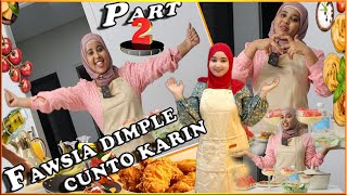 FAWSIA DHIMBIL BARNAAMIJKA YOUTUBERSKA MALAYSIA EE ADNA COOKING 🧑‍🍳 MAXAY KAGA QEYB QAADATAY🌙 [upl. by Eanil]