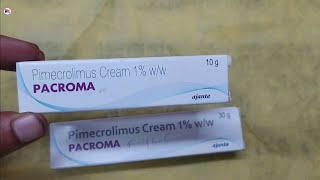 Pacroma Cream Pimecrolimus cream1 Pacroma cream for Atopic Dermatitis benifits and uses of Pacroma [upl. by Samala904]