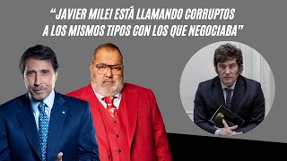 El pase de Feinmann y Lanata “Milei llama corruptos a los mismos con los que negociaba” [upl. by Eerpud870]