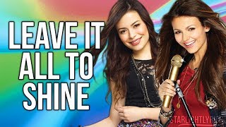 Victorious amp iCarly  Leave it All to Shine Lyric Video HD [upl. by Ettelohcin]