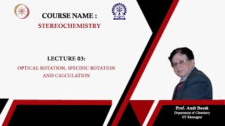 Optical Rotation Specific Rotation and Calculation [upl. by Novek]