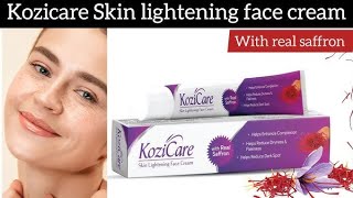 Kozicare Cream Review  दाग धब्बे को साफ करके चेहरा को गोरा करता है । Best Skin Whitening Cream [upl. by Anerak486]