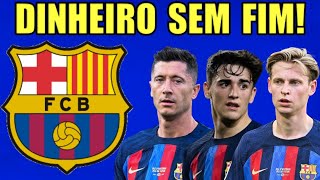 OS SALÁRIOS Milionários dos jogadores do Barcelona em 2023 💵 [upl. by Cecilia]