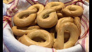 Mini Taralli with Fennel amp White Wine  MarysKitchenMtl [upl. by Gati]