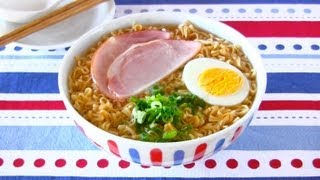 How to Make Ponyo Ramen Noodles As Seen in the Movie Recipe  OCHIKERON  Create Eat Happy [upl. by Martell272]