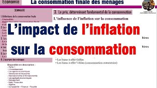 Limpact de linflation sur la consommation [upl. by Geerts451]