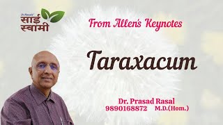 My Clinical Experiences with Taraxacum [upl. by Anavrin]