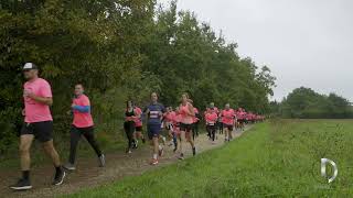 Foulées roses 2024 à Olivet Une course caritative pour la ligue contre le cancer [upl. by Floeter329]