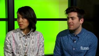 Hoodie Allen amp Kina Grannis Behind the Scenes of Make It Home [upl. by Nalym]