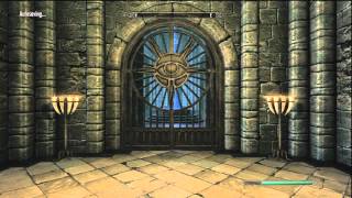 Skyrim How To Get Into the College of Winterhold Mage Guild [upl. by Wira491]