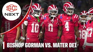 No 1 Bishop Gorman NV vs No 2 Mater Dei CA  SC Next Showcase [upl. by Sibyl1]