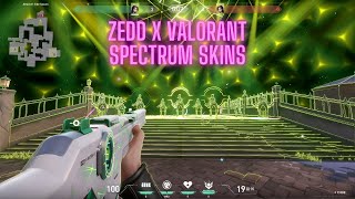 NEW ZEDD x VALORANT SPECTRUM PHANTOM SHOWCASE PENTA KILL SOUND AND 6K SOUND [upl. by Darom]