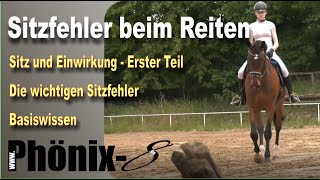 Reiten lernen – Die Sitzfehler beim Reiten – Folge 1 Die Grundlagen zur Benennung und der Sattel [upl. by Anila]