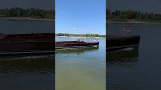 “Winston” the 1928 36’ Ditchburn longdeck launch tested Sept 2024 wwwbreenboatscomwinston1 [upl. by Sobel393]