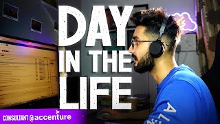 A Day in Life of an Accenture Management Consultant in India ✅  Work From Home Edition ❤️ [upl. by Ylrebmi617]