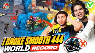 TUFAN FF Broke World Record 😱1 vs 6 55 kills 🥵 Free Fire Max [upl. by Navak]