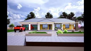 3Bedrooms Comfortable House  PLAN 2024 R127  251m² [upl. by Ivett506]