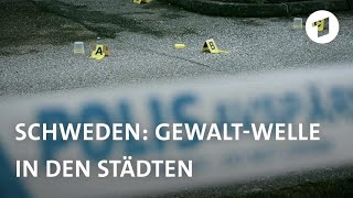 Schweden GewaltWelle in den Städten  Weltspiegel [upl. by Solrak501]