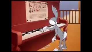 Bugs Bunny piano boom [upl. by Novelc]